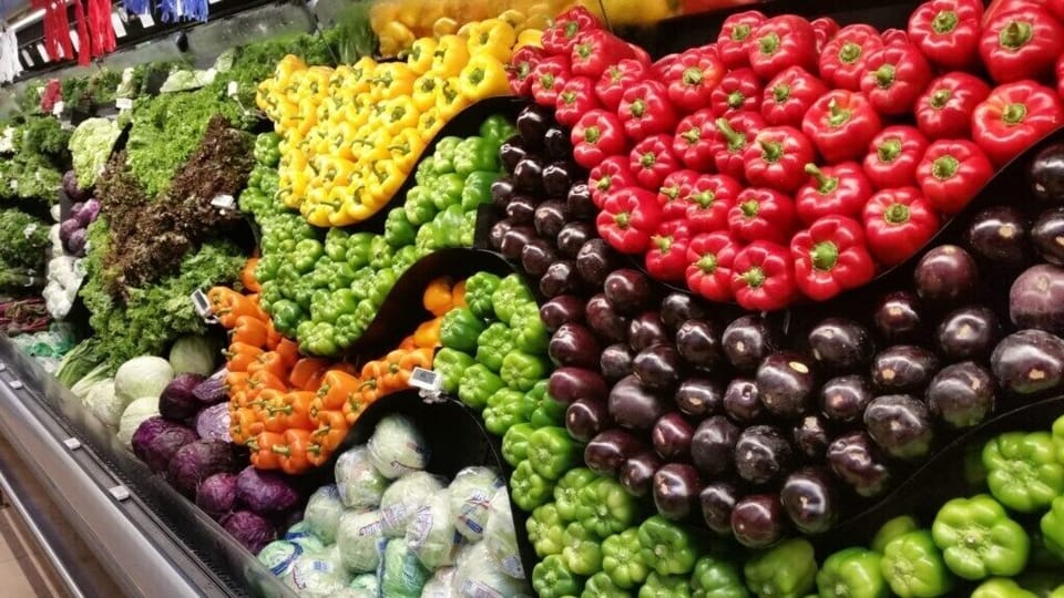 Fresh Vegetables at Grocery  store in the area