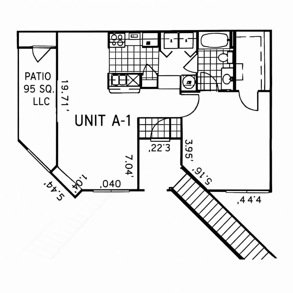 Condominiums floor plan