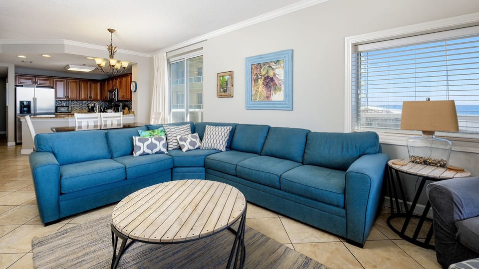 Queen Memory Foam Sleeper Sectional