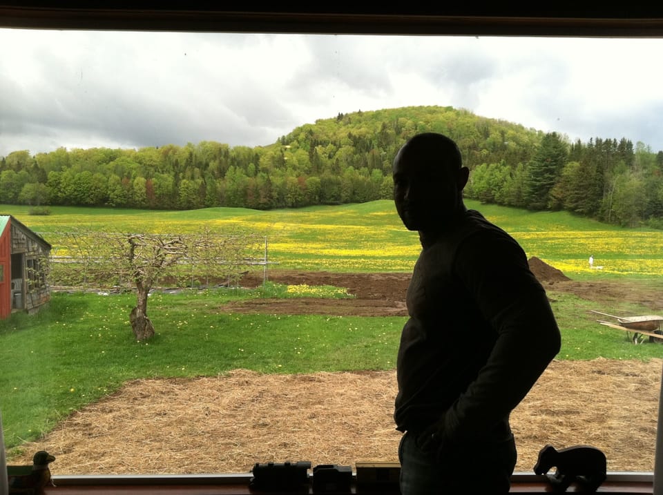 Panoramic views from the kitchen window