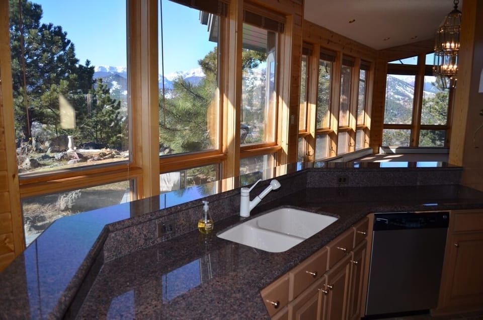 Kitchen with a view