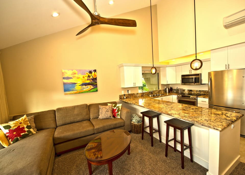 Kitchen and great room