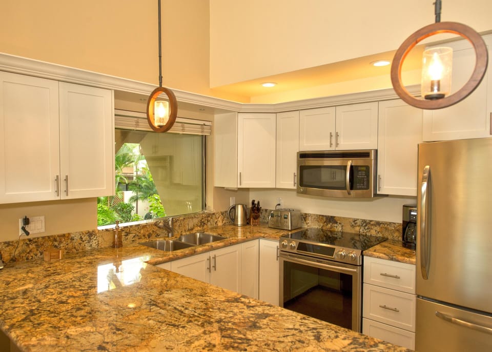 Fully remodelled kitchen