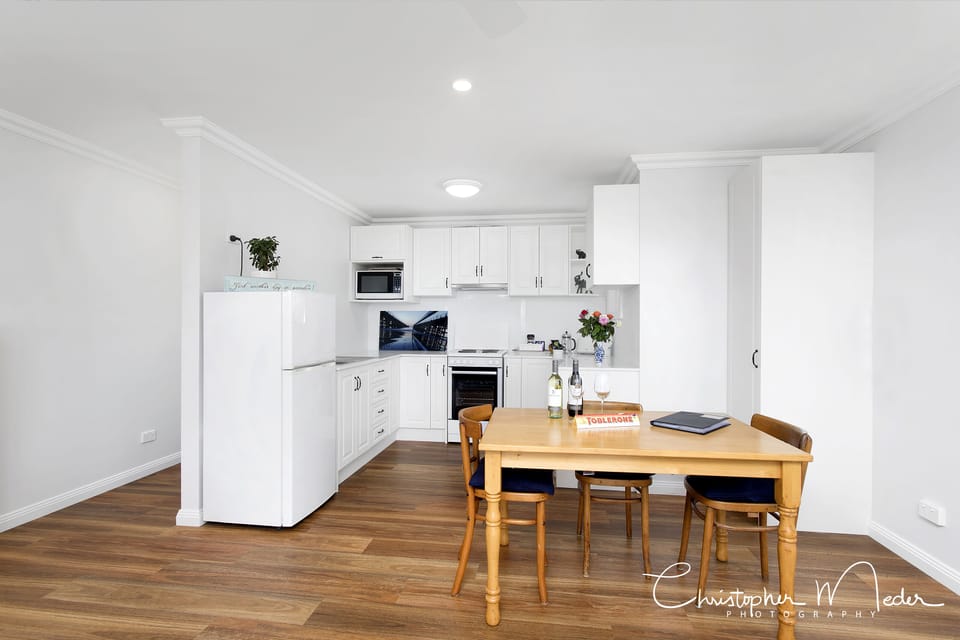 Kitchen and dining room