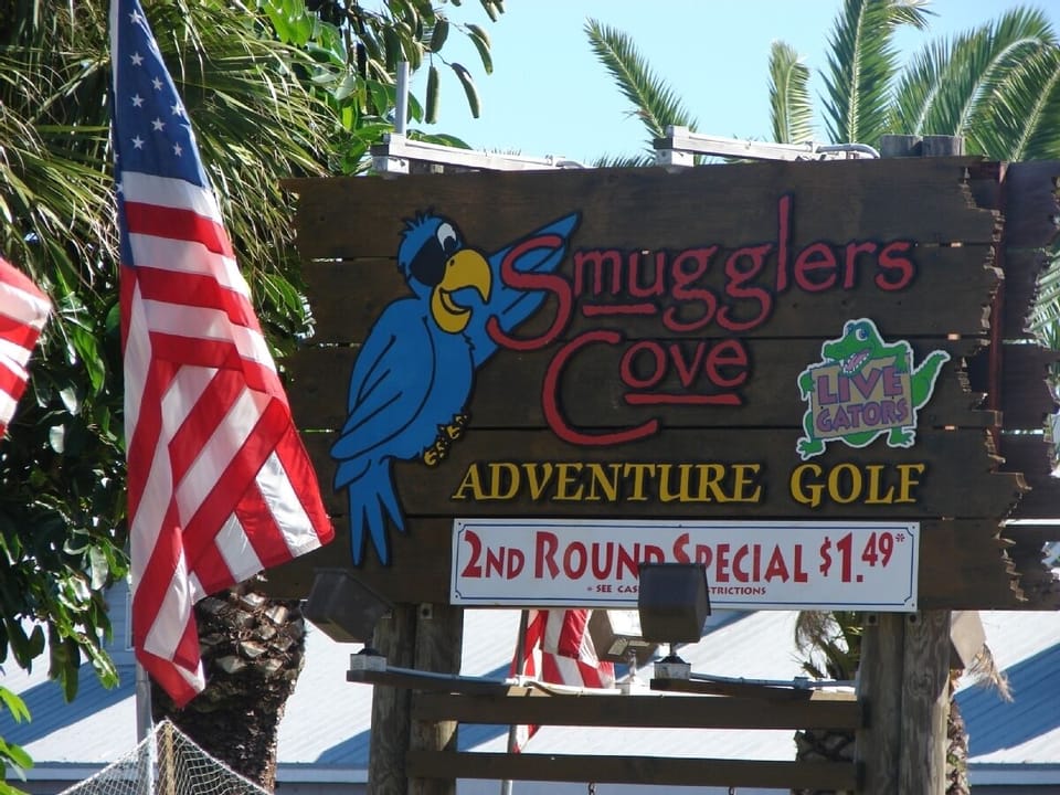 Minature Golf down the street