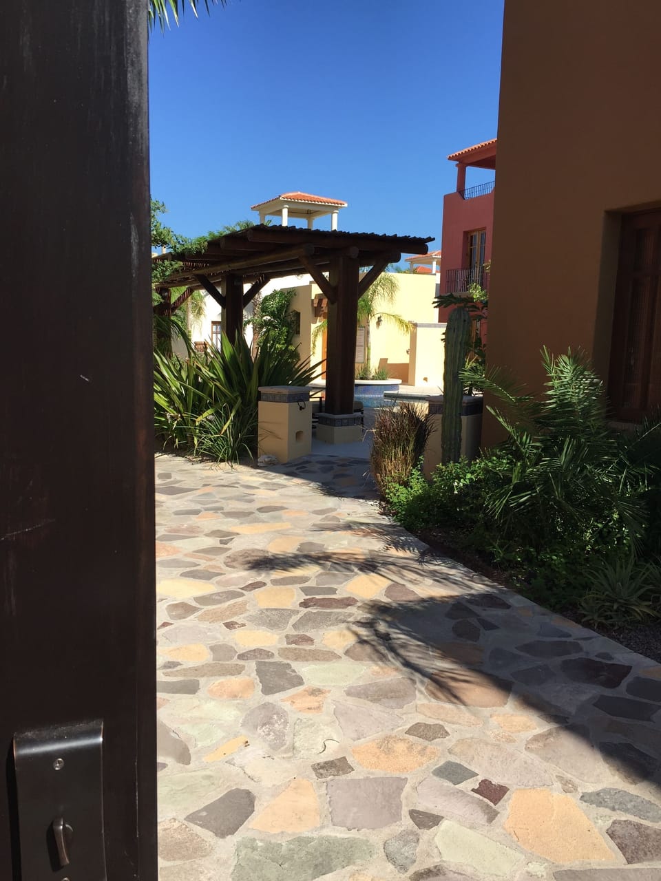 Front door to the community pool, only a few steps away!