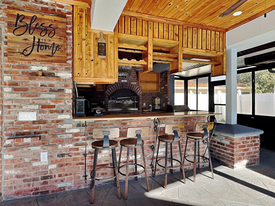Patio Bar Seating for Four