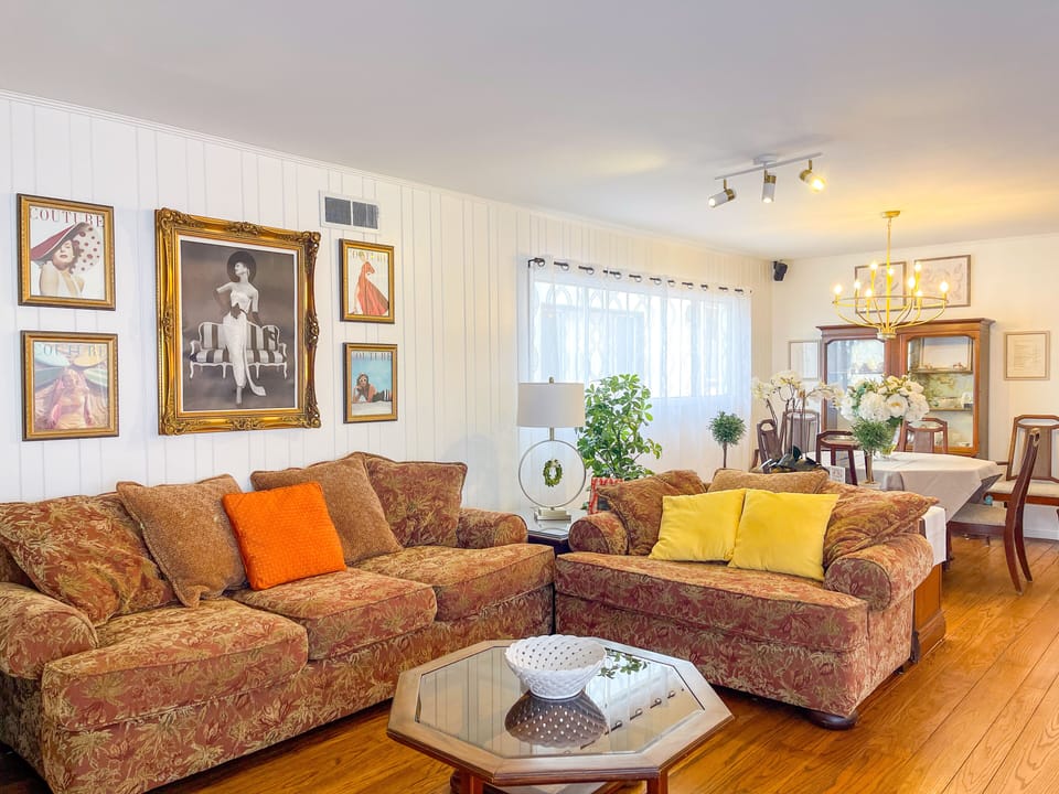 Dining Room View from the Living Room