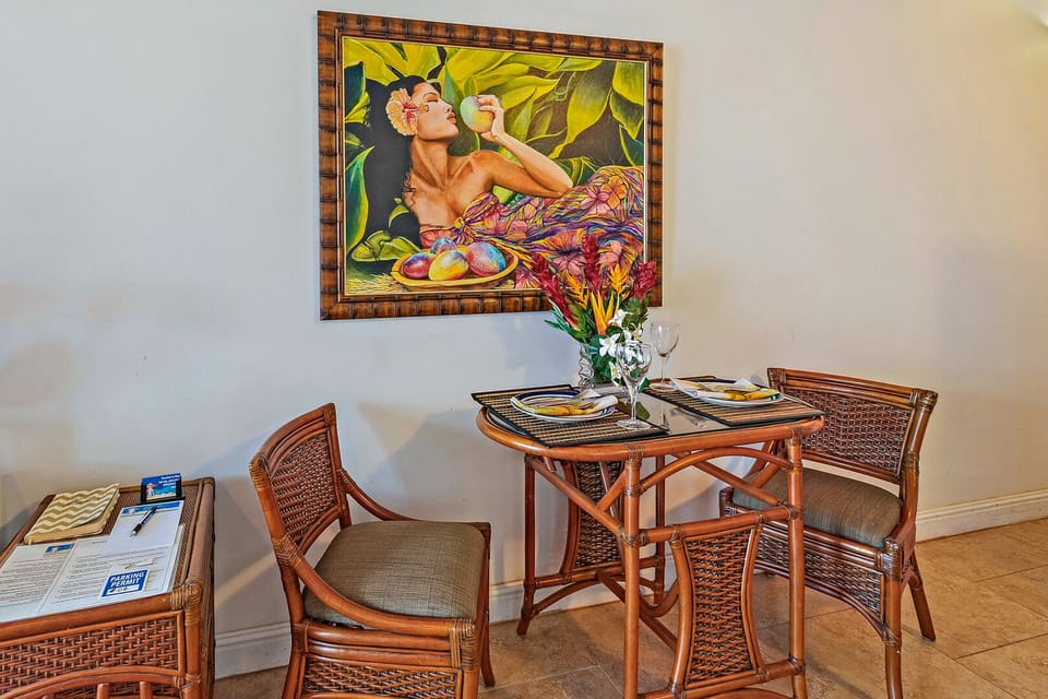 Choices for seating.