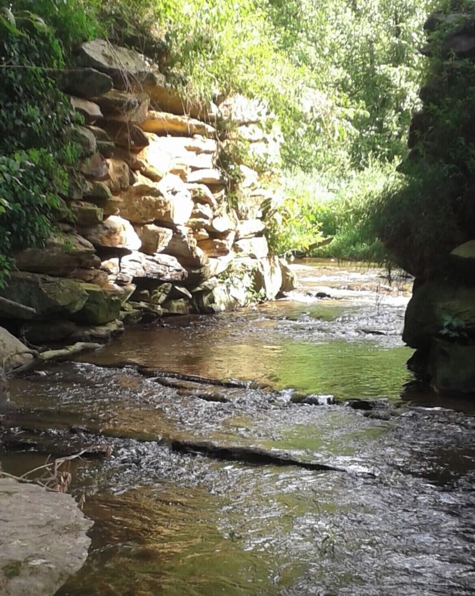 View of old train trustle - excellent location for photos