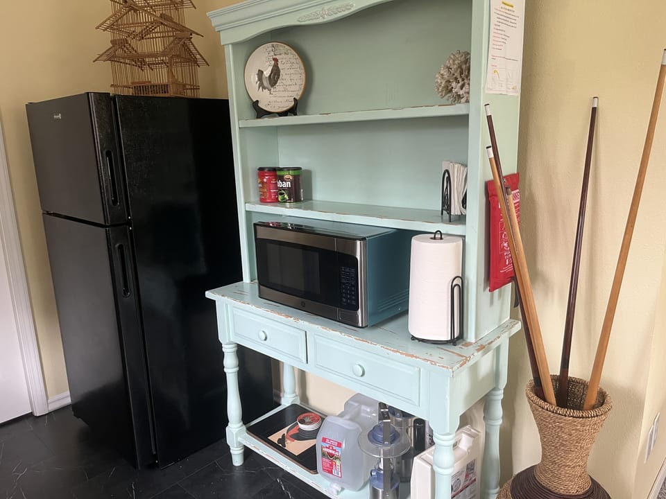 Full size refrigerator.
