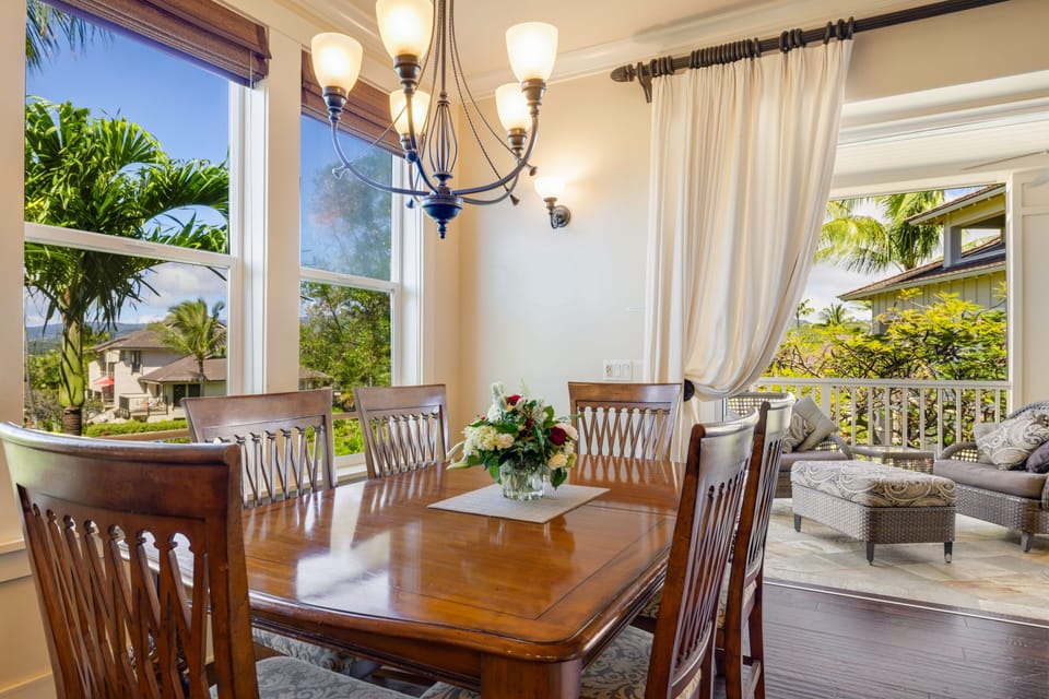 Dine more formally with spectacular views..