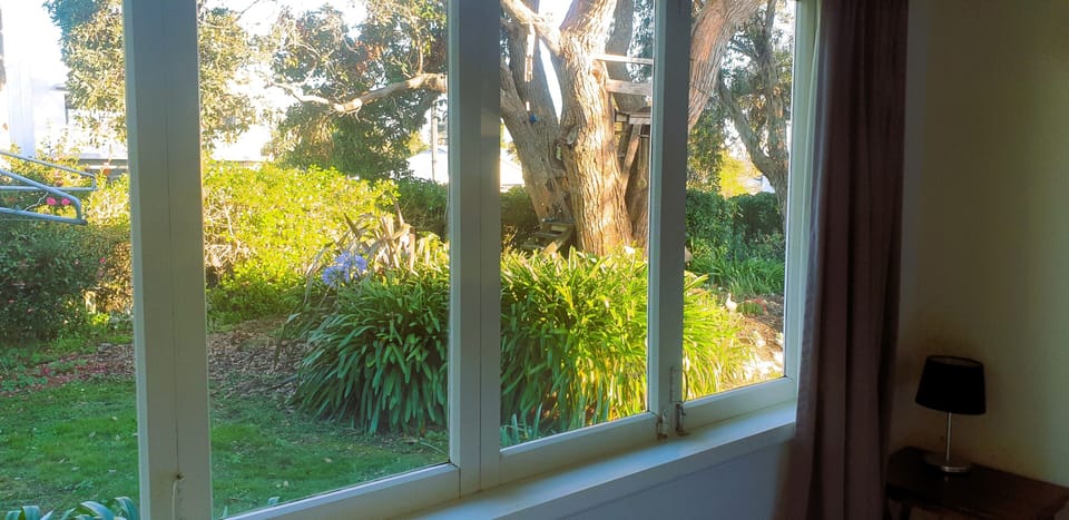 view from Queen bedroom window