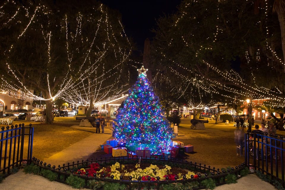 Historic downtown Nights of Lights which runs from Nov 17 til the end of Jan