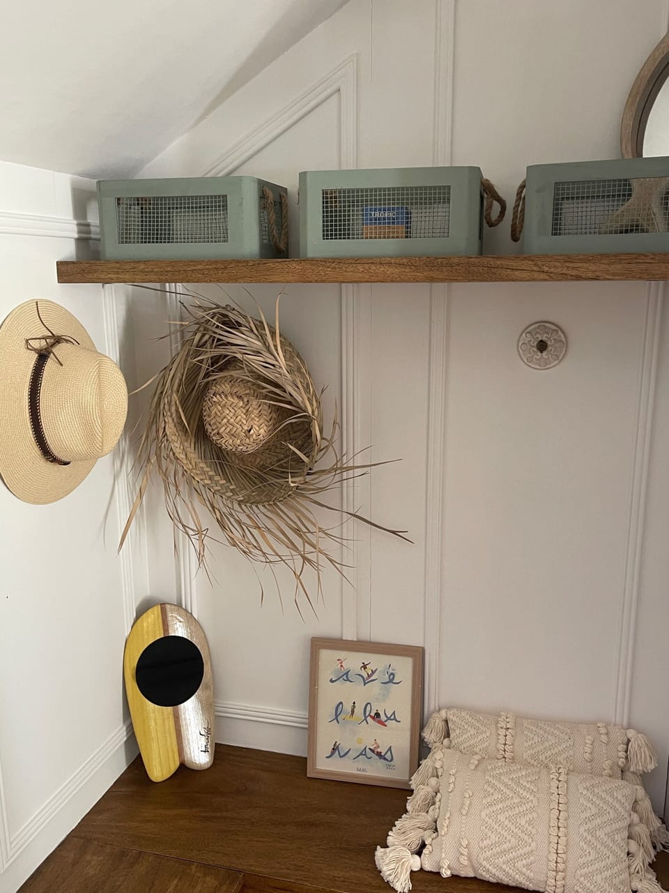 A place  to hang your hat for the week 