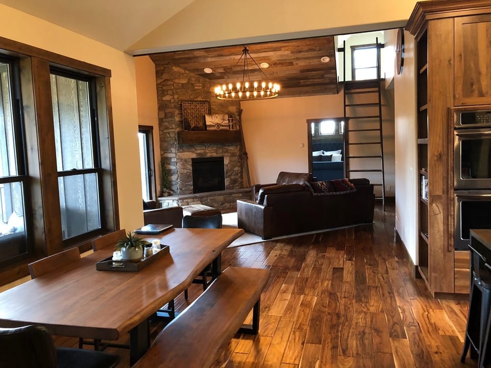 View from kitchen