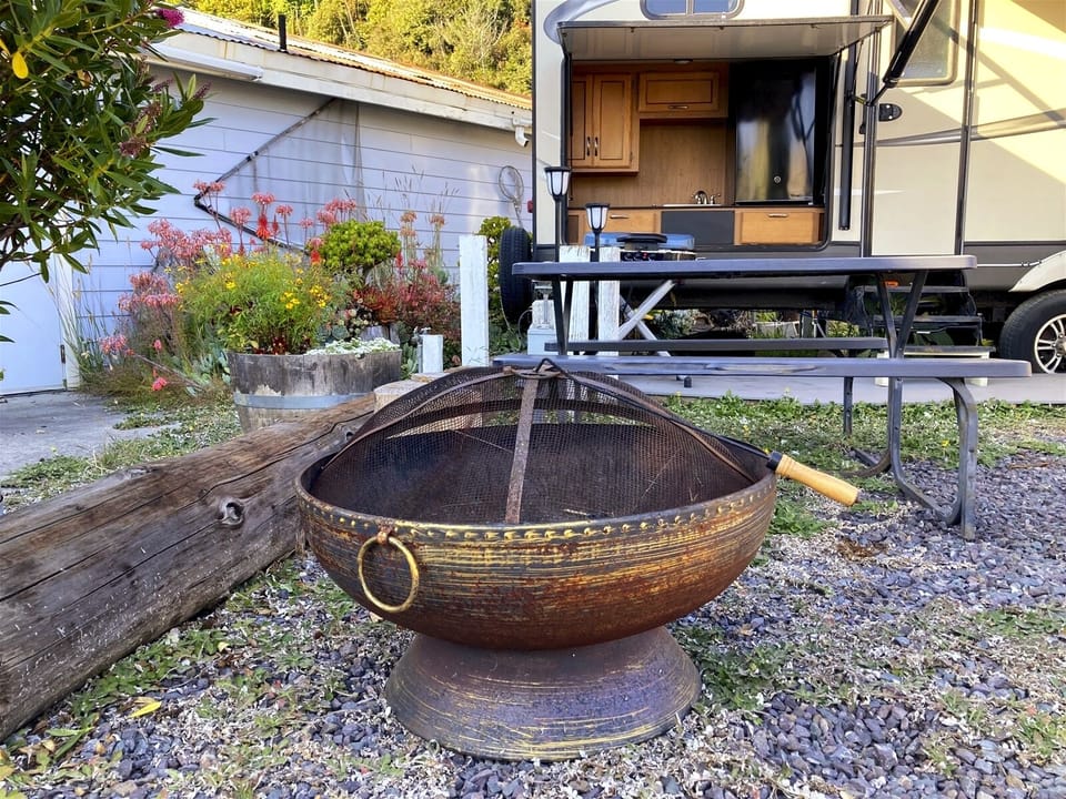 The Poop Deck - Good times around the fire pit