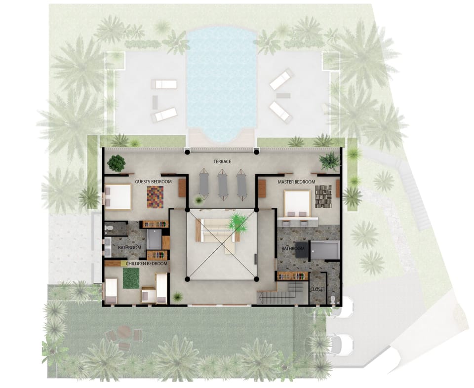 Second floor plan