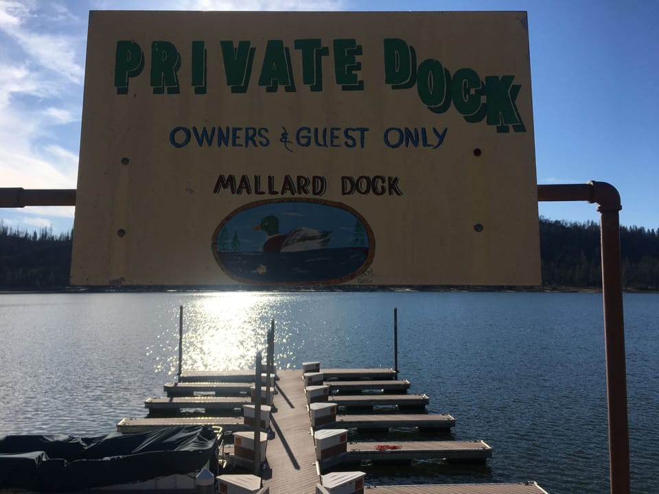 You will have 1 slip on our community dock available for your use