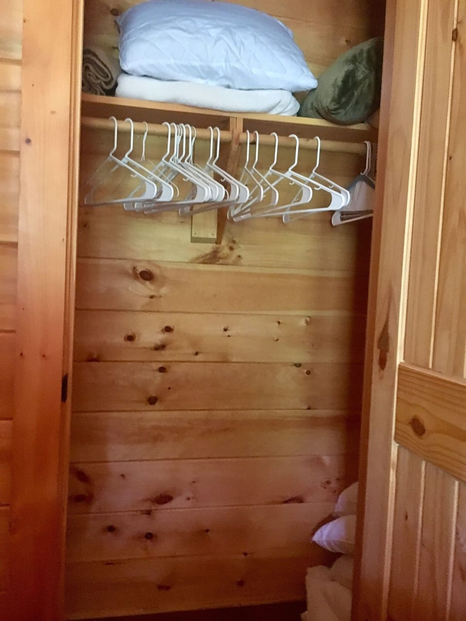 Walk in closets in 2 bedrooms