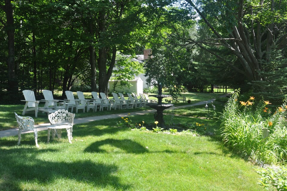 sunset viewing chairs and walkway btw the 2 properties Sparkling waters #778356