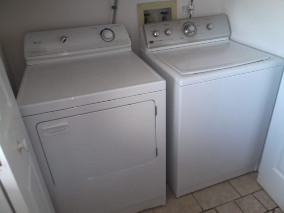 Full size Washer Dryer in unit