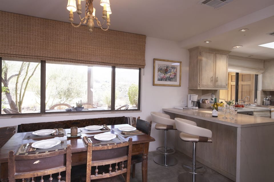 Kitchen bar and dining room