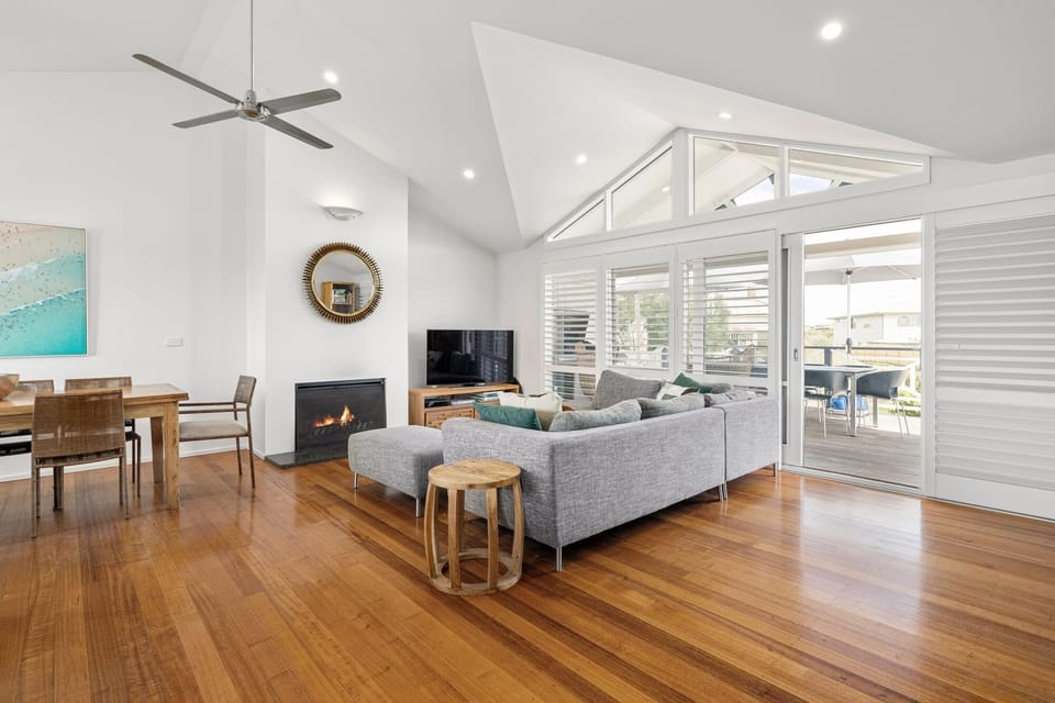 Living, Kitchen, Dining Upstairs