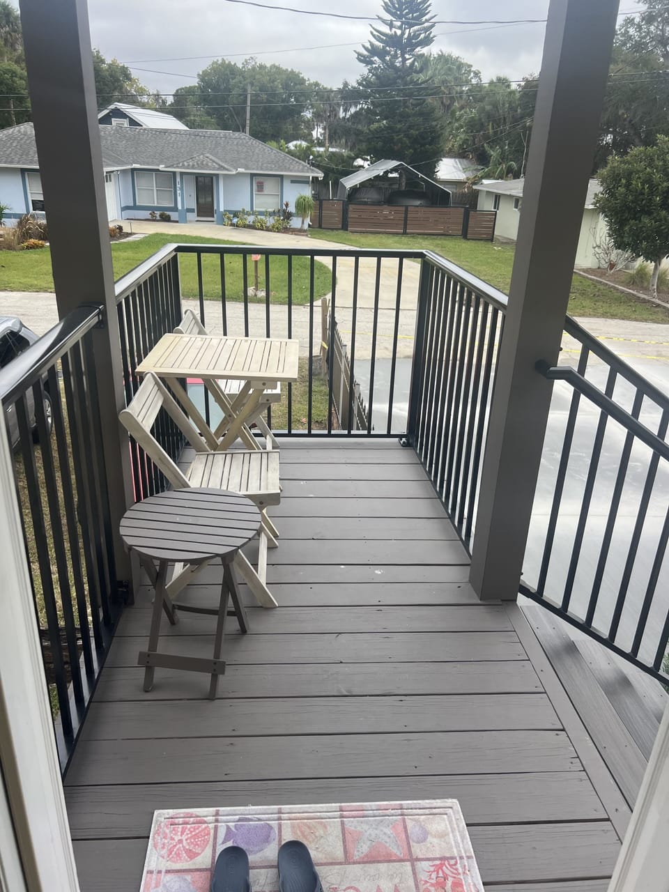 Outdoor porch
