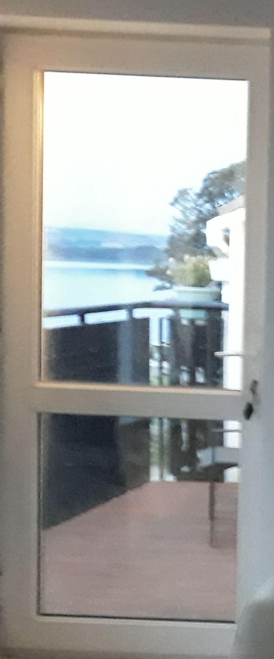 view from your kitchen door and balcony