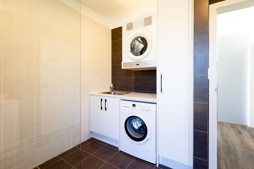 Laundry in the bathroom