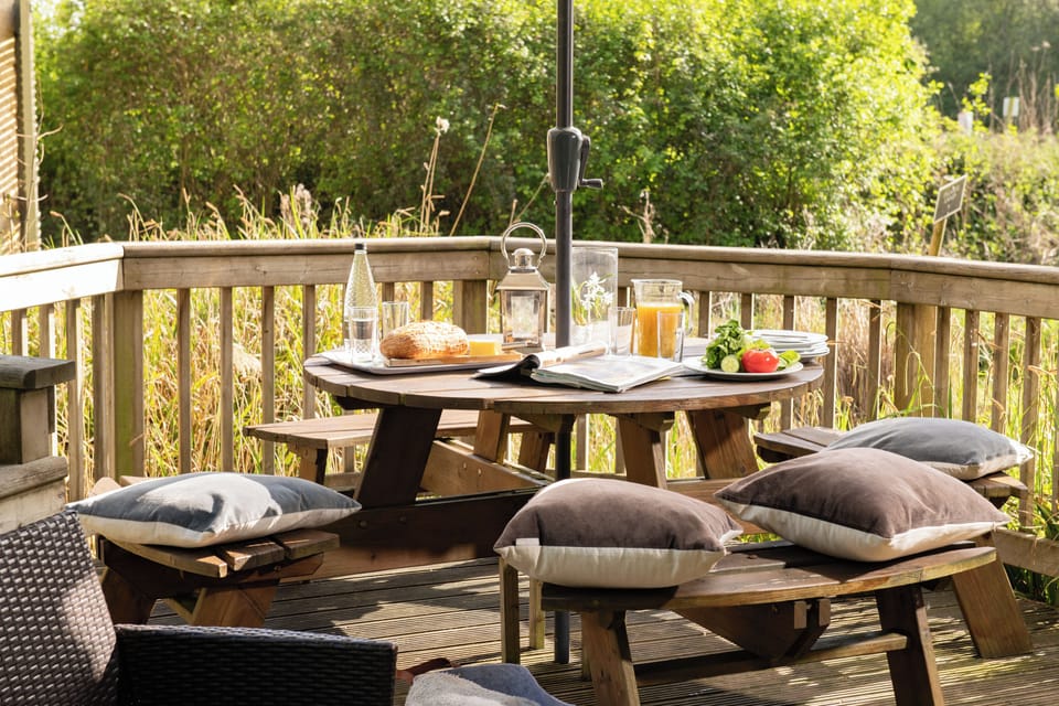 Our secluded sundeck is tranquil yet close to pools, spa other LME facilities.