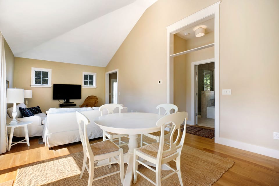 A foyer separates the MBR from the Master Bath