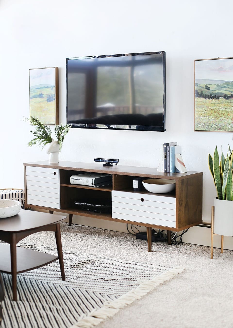 Great room tv area