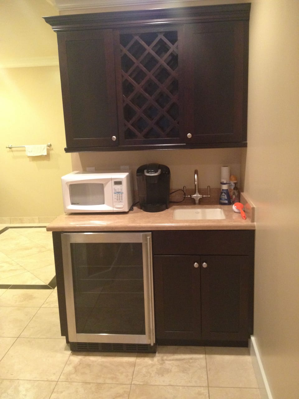 Kitchenette area