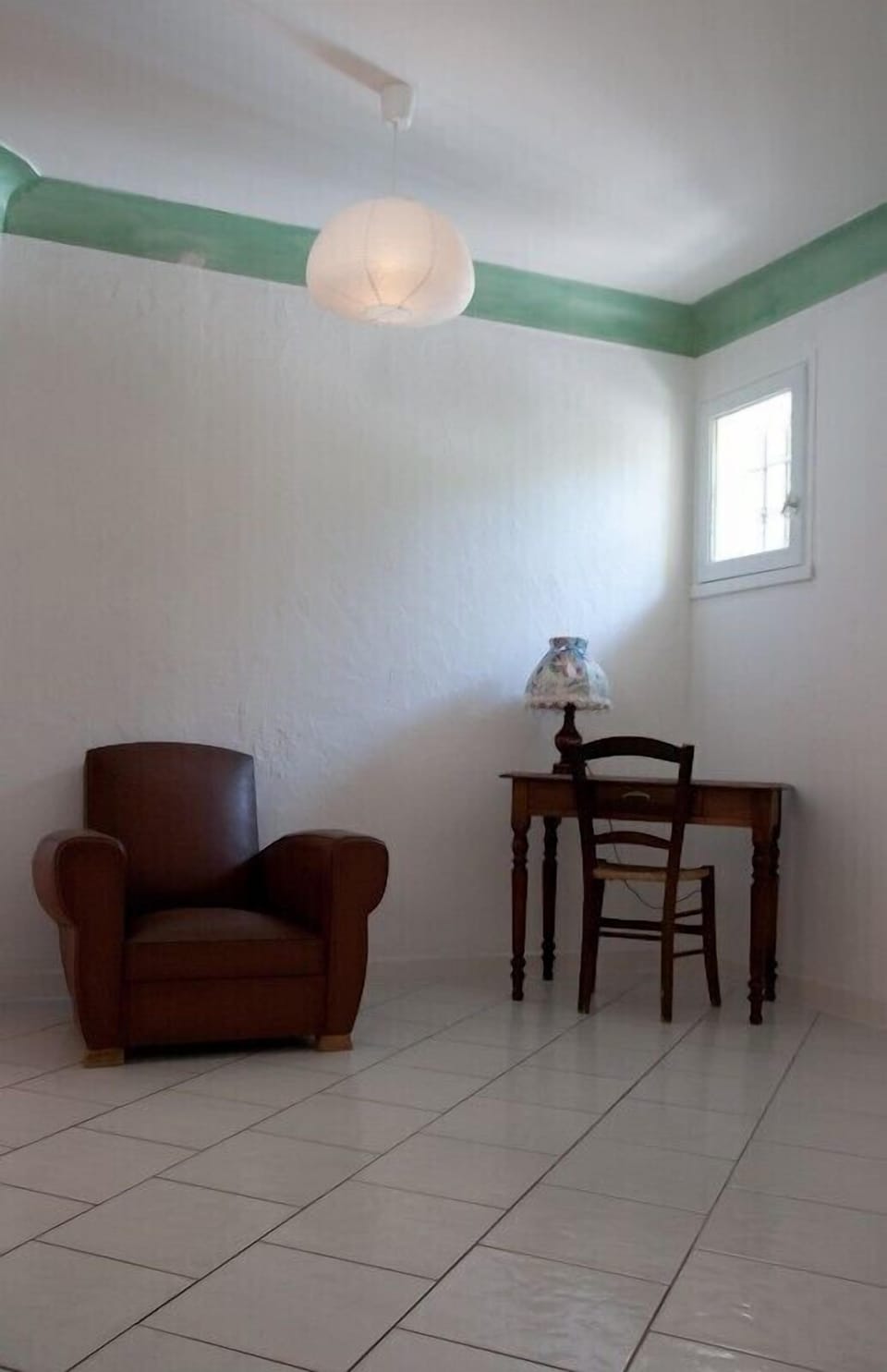 The reading area