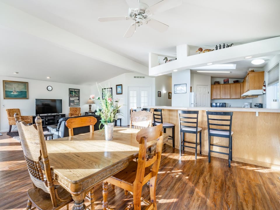 Kitchen and dining