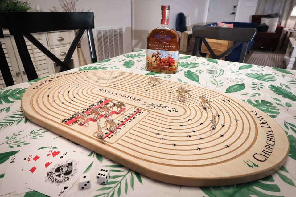 Kentucky Derby Board Game 
