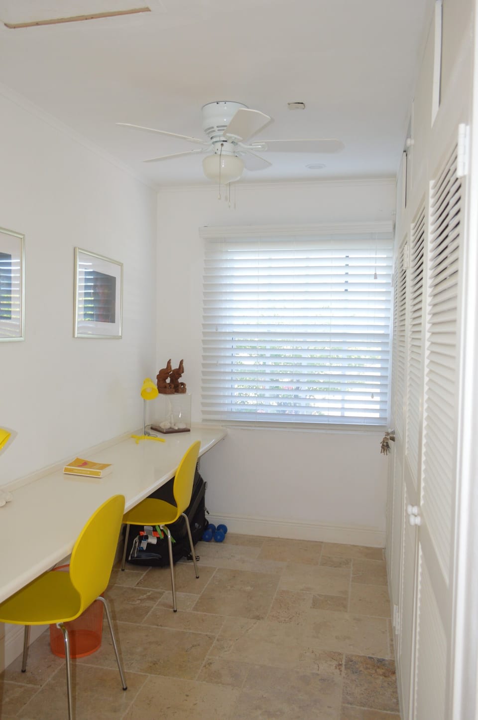 Master-bedroom private office with state of the art internet equipment