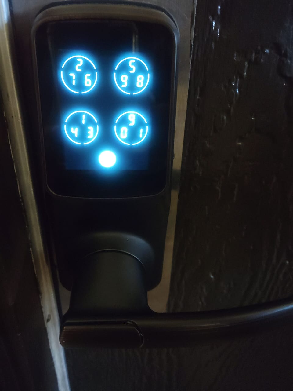 Electronic key-less entry