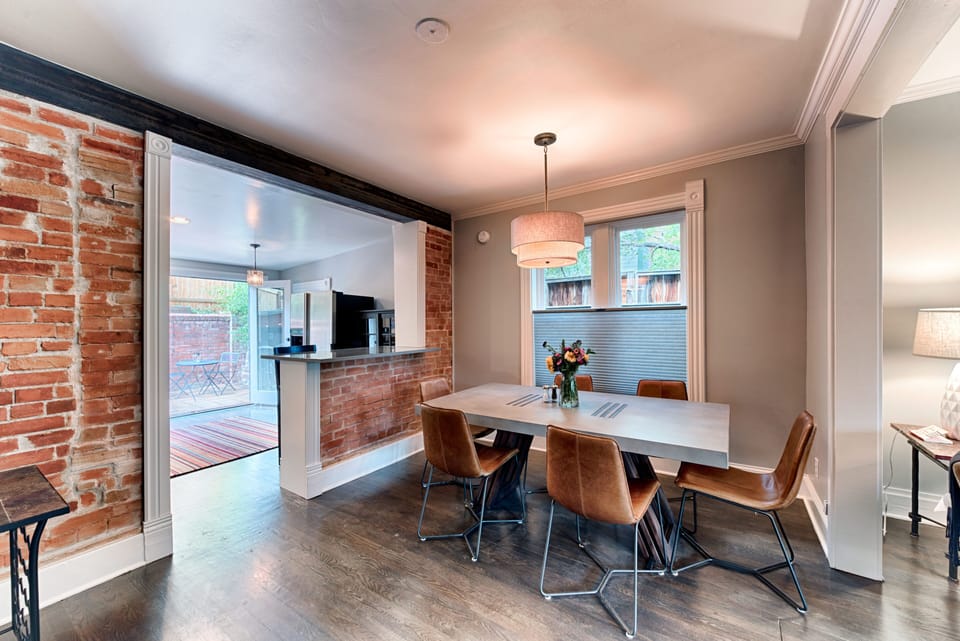 large dining room seats 6