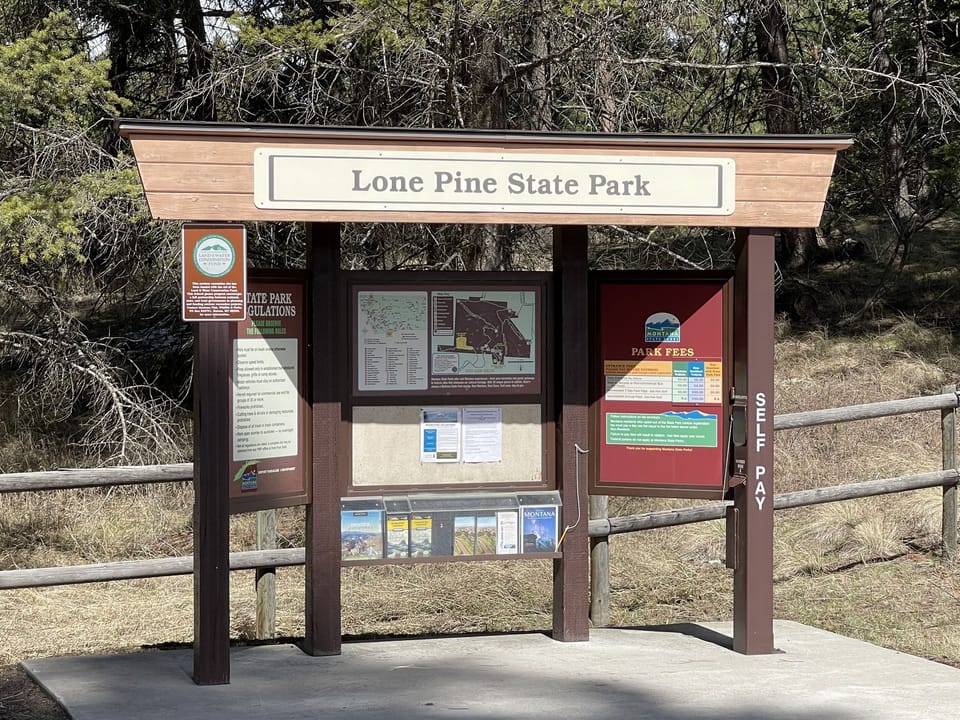 Lone Pine State Park. Just 12 mins from the home.