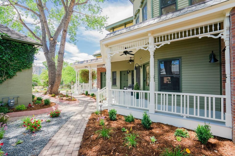 The exterior of the BnB