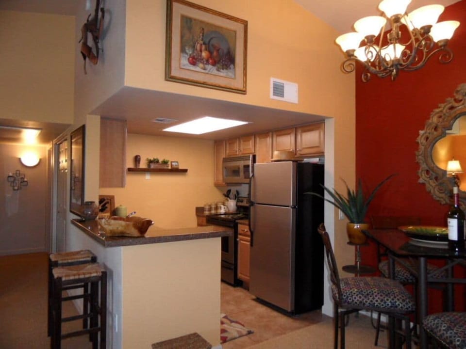 Fully equipped Kitchen/Dining Room! Ideal for guests who enjoy cooking. I'm an avid cook so the spice cabinet is yours to enjoy as well!
