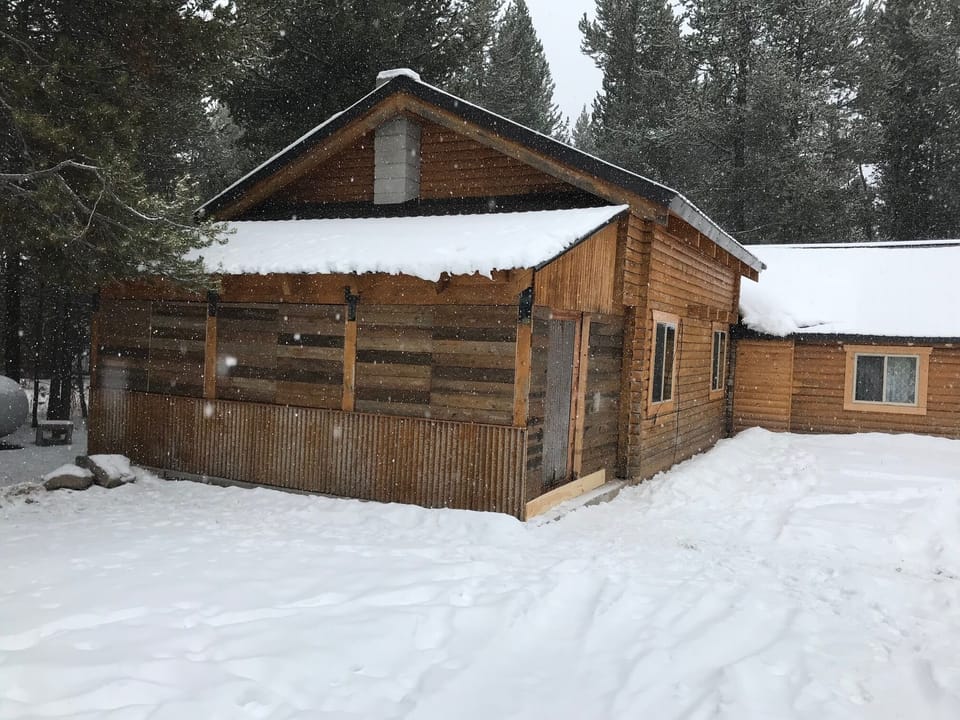 Winter Enclosed Porch