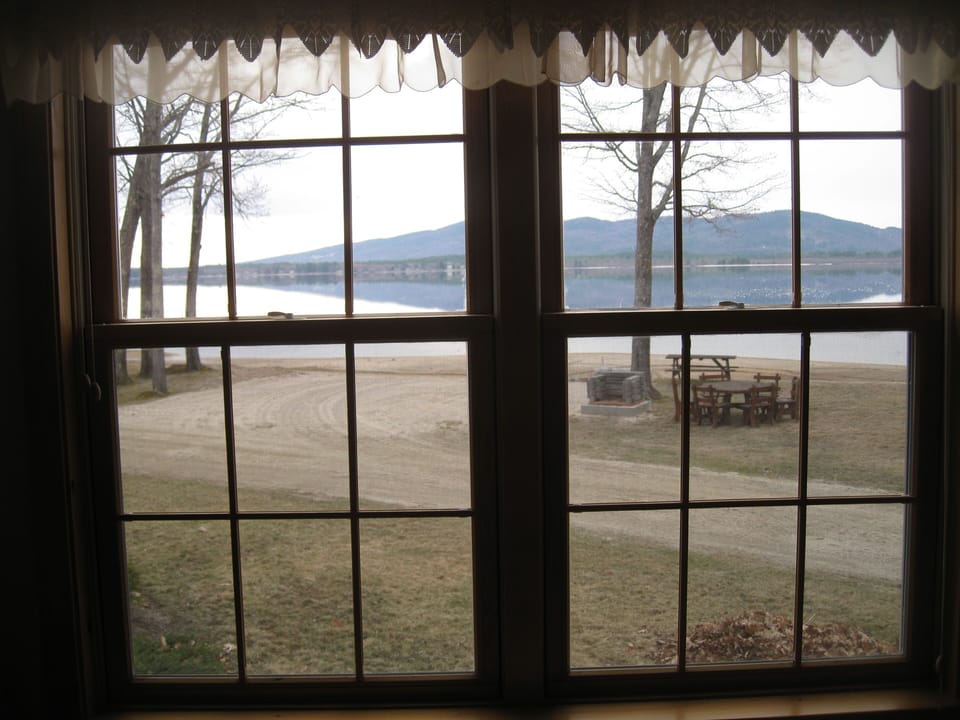 View outside master bedroom.