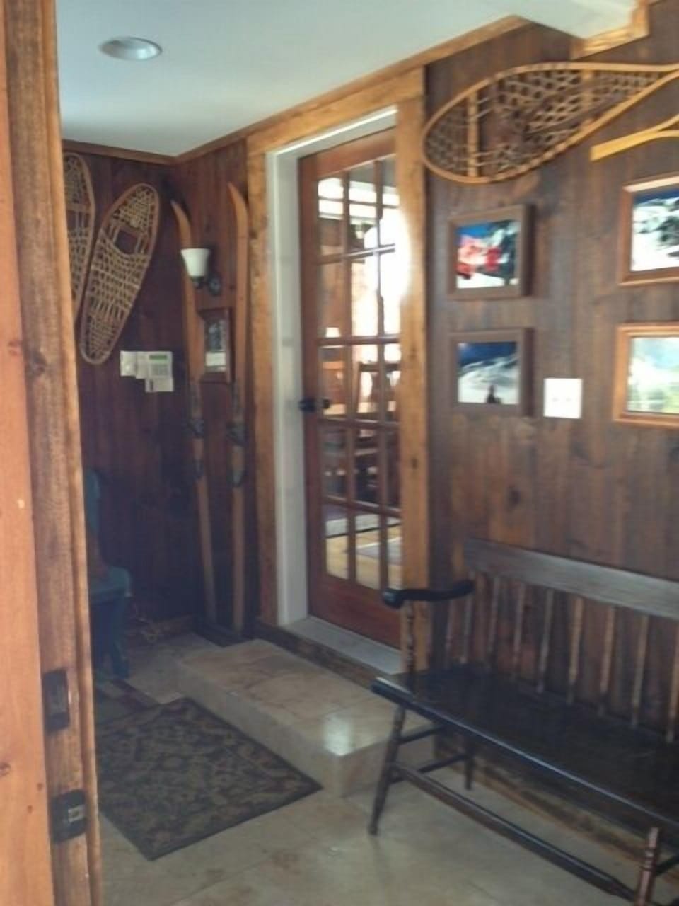 Entryway with lots of Seating