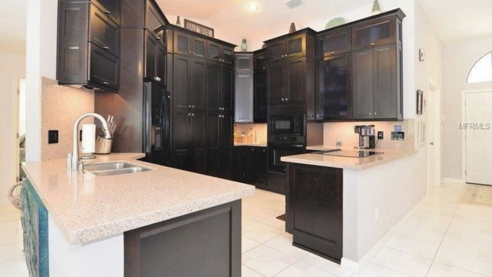 Modern open kitchen