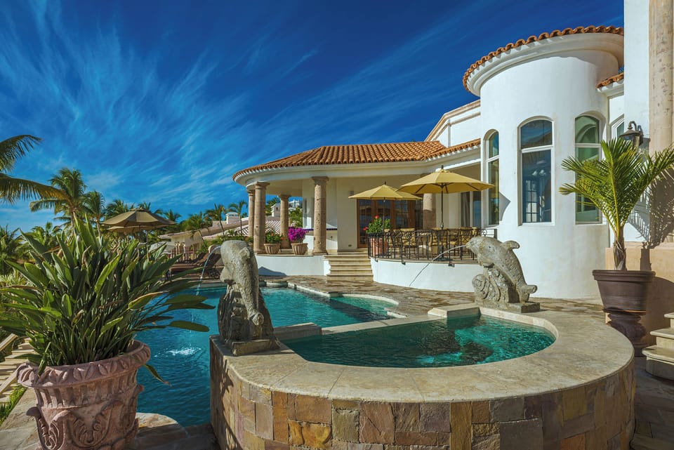 Jacuzzi and pool