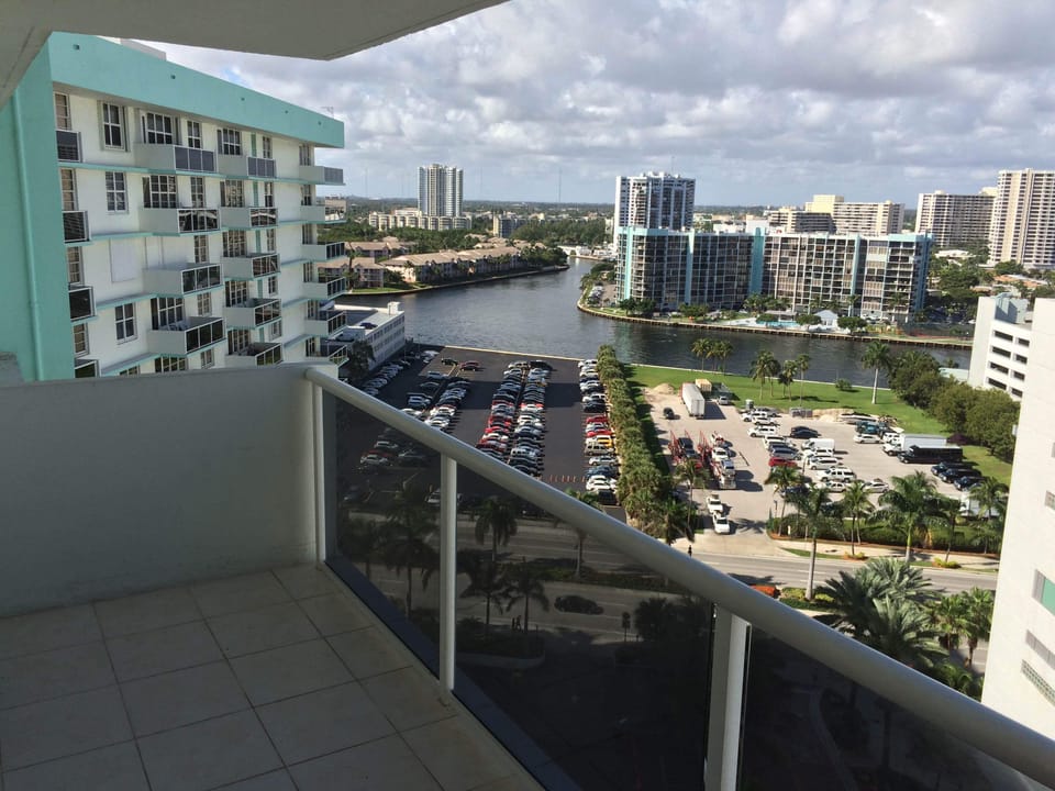 View from balcony